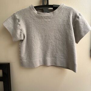 J. Crew Gray Crew Neck Sweater